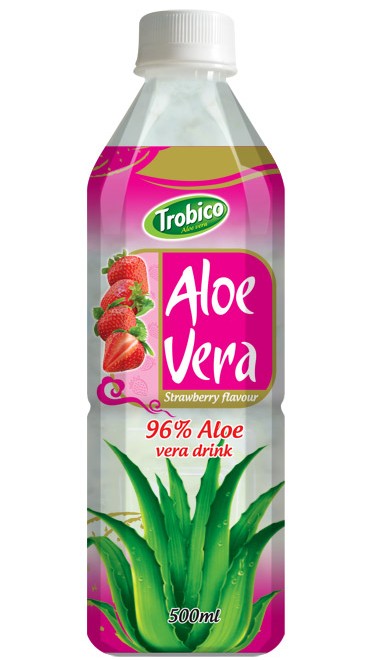 500ml Strawberry Aloe Vera Juice